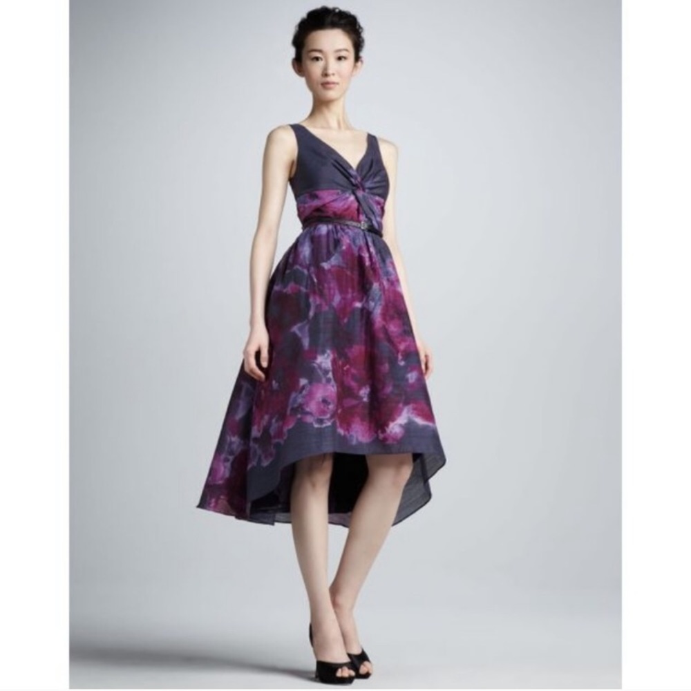 NEIMAN MARCUS Lela Rose for target,purple floral,2